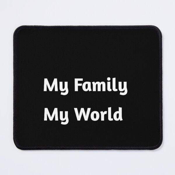 Item preview, My Family My World designed and sold by HomeDiscipline.