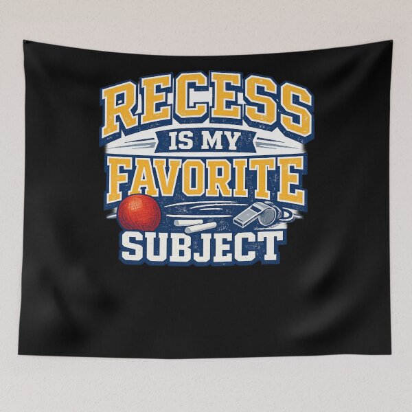 Item preview, Recess Is My Favorite Subject designed and sold by XYZ Studio.