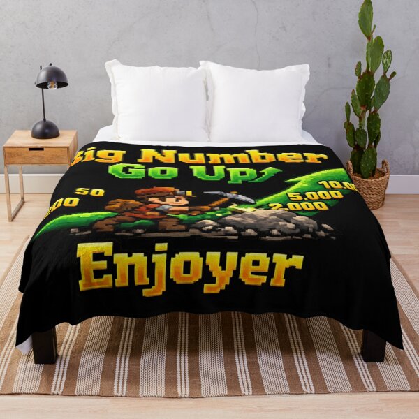 Item preview, Big Number Go Up Enjoyer designed and sold by ContTraders.