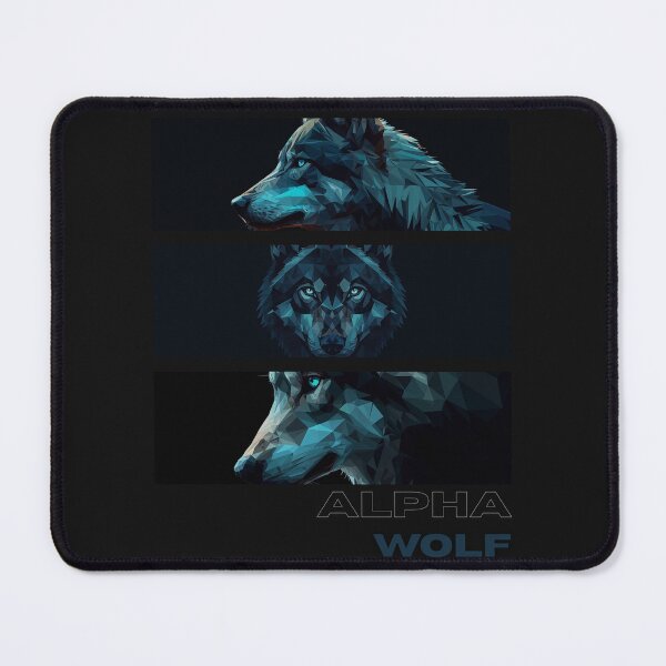 Item preview, Mystic Alpha Wolf geometric art designed and sold by zuczekgti.