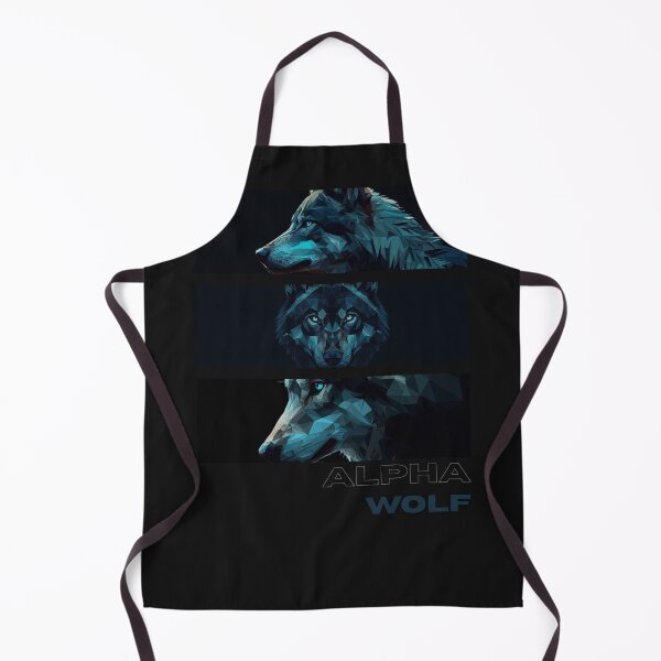 Item preview, Mystic Alpha Wolf geometric art designed and sold by zuczekgti.