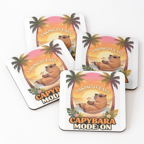 Item preview, No Stress Just Capybara Cute Relaxing Capybara designed and sold by Zentroodle.