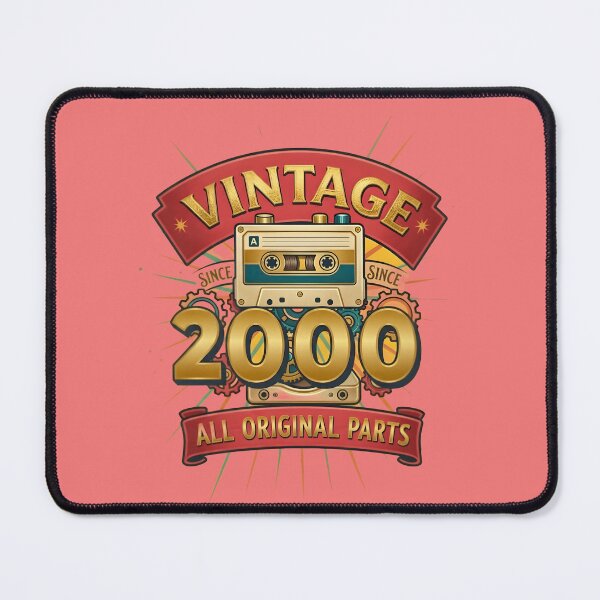 Item preview, Vintage 2000 All Original Parts Retro Cassette Design designed and sold by L&L.