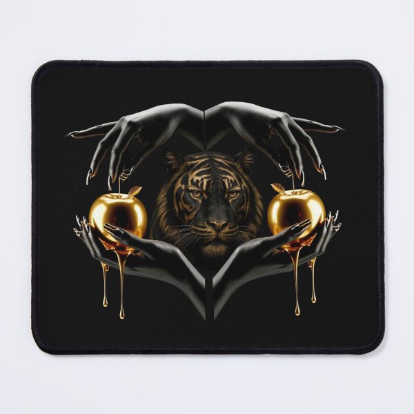 Item preview, Tigre, manzanas y manos oscuras designed and sold by A touch of creativity.