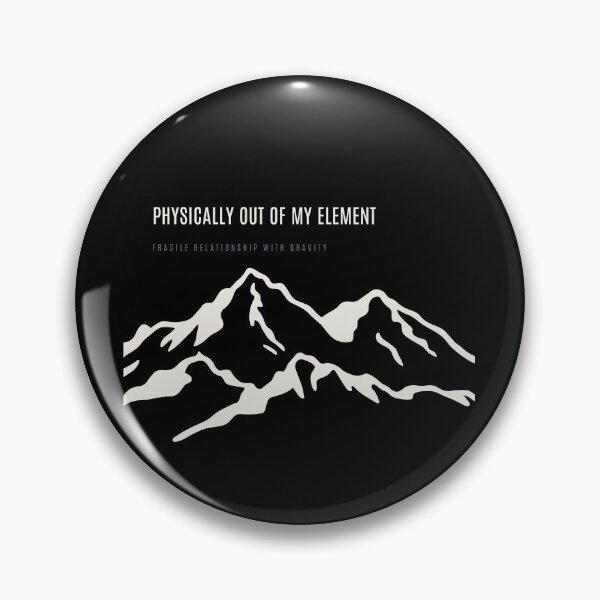 Item preview, Physically Out Of My Element Funny Rock Climb Crisis Technical Alpine designed and sold by SlothcoreVibes.