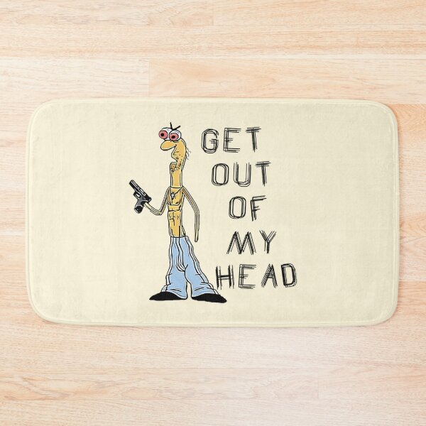 Item preview, Get Out Of My Head - Funny  Smiling Friends Dj Spit Meme designed and sold by Mado Shop.