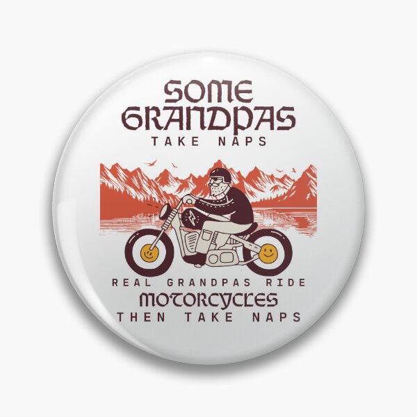 Item preview, Grandpas Motorcycle Rider designed and sold by LuveraxArt.