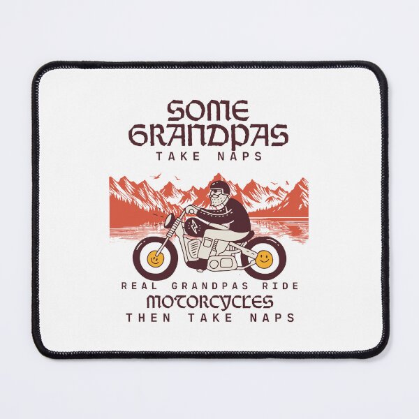 Item preview, Grandpas Motorcycle Rider designed and sold by LuveraxArt.