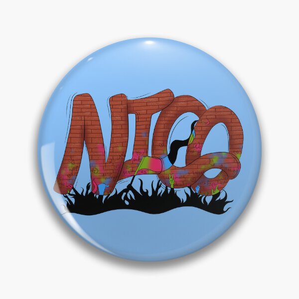 Item preview, Nico Name Art designed and sold by AvalonUnmuzzled.