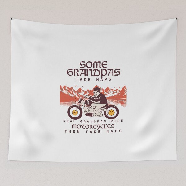 Item preview, Grandpas Motorcycle Rider designed and sold by LuveraxArt.