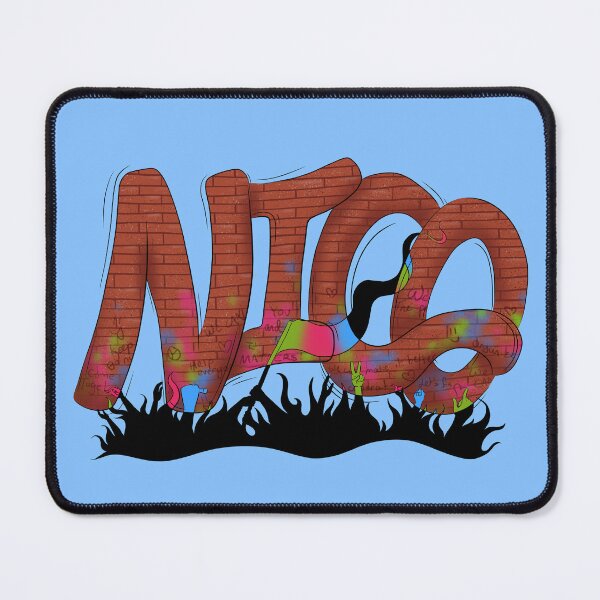 Item preview, Nico Name Art designed and sold by AvalonUnmuzzled.