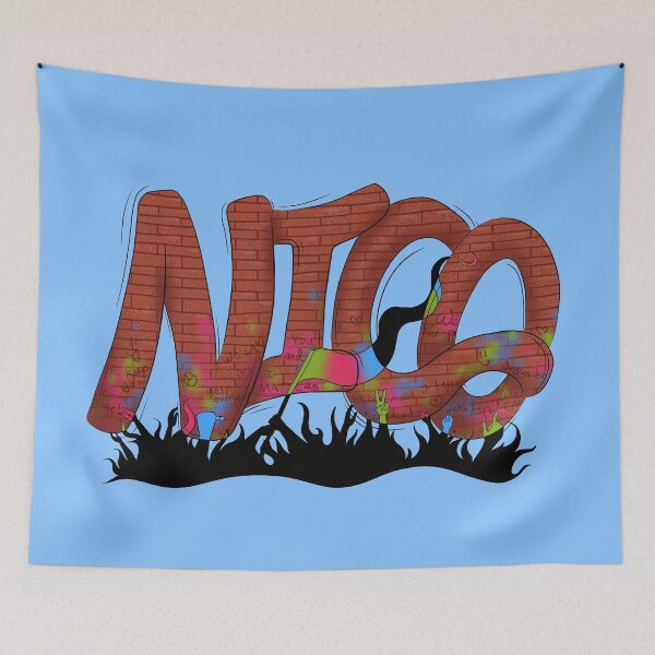 Item preview, Nico Name Art designed and sold by AvalonUnmuzzled.