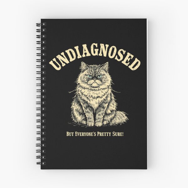 Item preview, Undiagnosed But Everyone's Pretty Sure! Grumpy Cat Personality Pet Lover designed and sold by RetroMini2026.