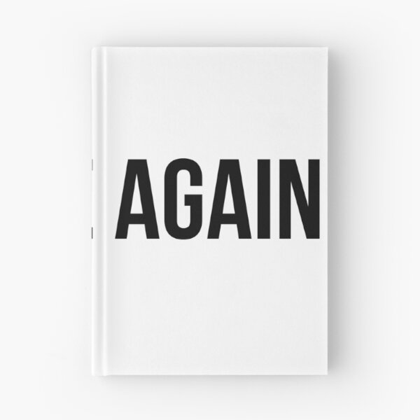 Item preview, Ask Again" Bold Typography Tee designed and sold by Creative Nook.