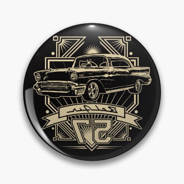 Item preview, The Front of a 1957 Belair 57 Vintage Car designed and sold by FernaRoje.