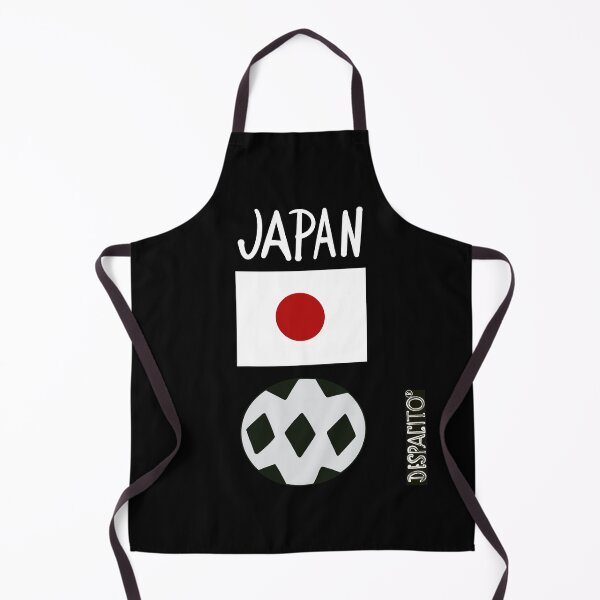 Item preview, Despacito® Japan Flag Black White Ball Futbol Text designed and sold by DespacitoBrand.