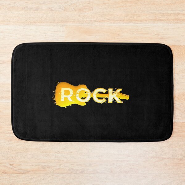 Item preview, ROCK Yellow Electric Guitar Movement designed and sold by AstronautMerch.