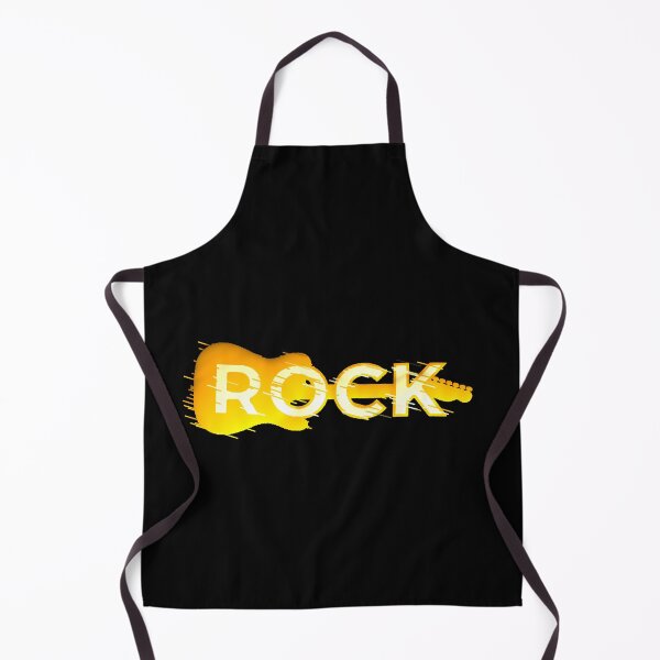 Item preview, ROCK Yellow Electric Guitar Movement designed and sold by AstronautMerch.