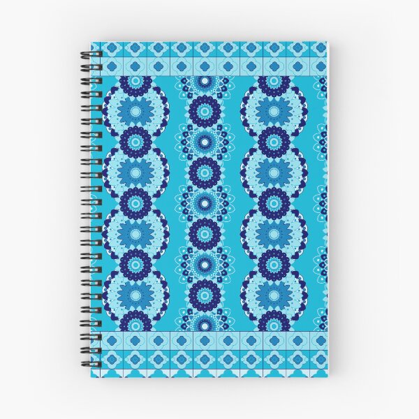 Item preview, Blue Mandala Mosaic Geometric Pattern designed and sold by findlost.