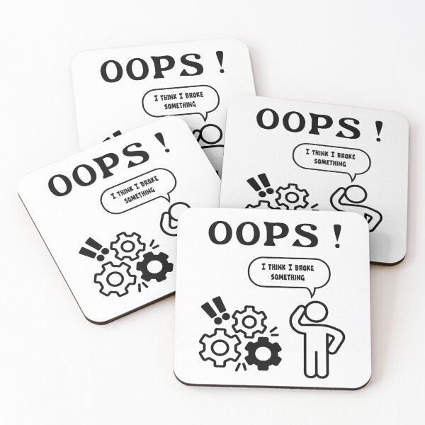 Item preview, Oops I Think I Broke Something IT Humour designed and sold by DPlab.