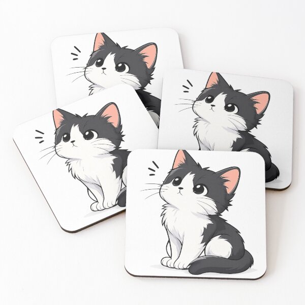 Item preview, Cute Tuxedo Cat Kawaii Cat Lover Gift designed and sold by slestore.