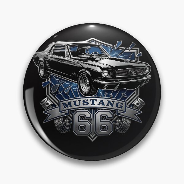 Item preview, The Front of a 66 Mustang Coupe Classic Car Lover Gift designed and sold by FernaRoje.