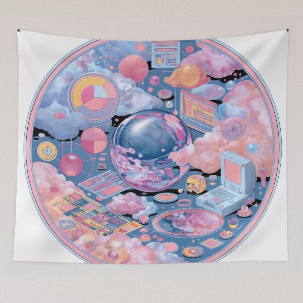 Item preview, Cosmic Data Dreamscape designed and sold by ForeverPrintsOK.