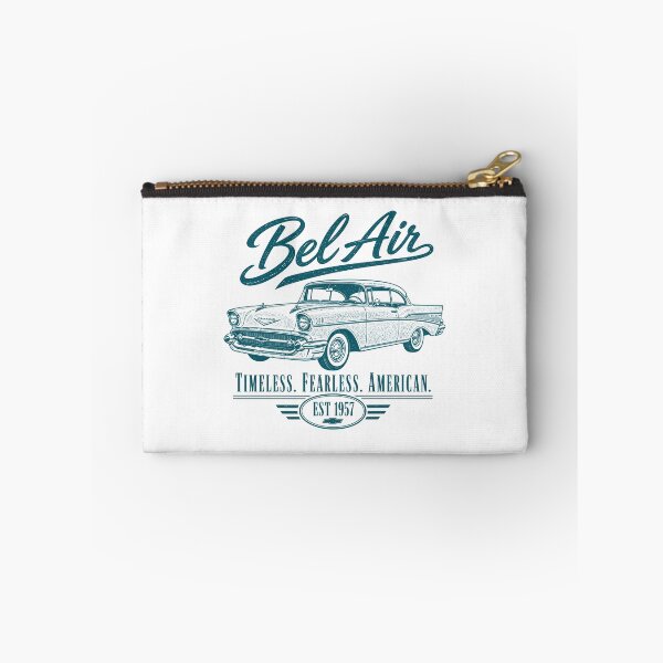 Item preview, Chevy Bel Air 1957 Vintage Classic Car Art Print designed and sold by NullSpacePrints.
