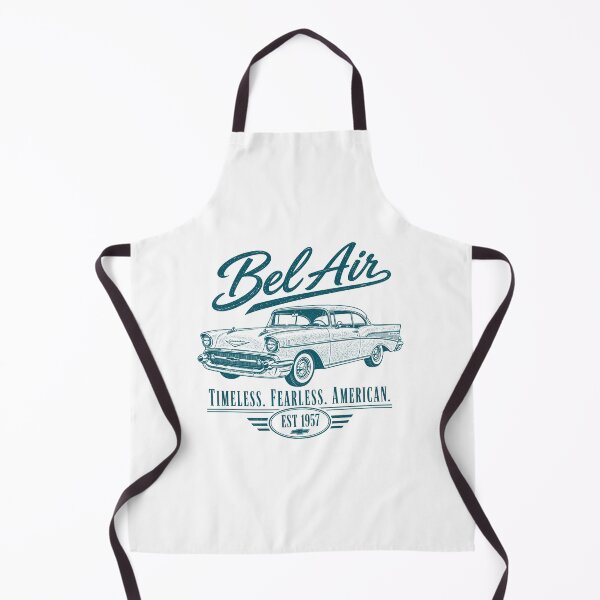 Item preview, Chevy Bel Air 1957 Vintage Classic Car Art Print designed and sold by NullSpacePrints.