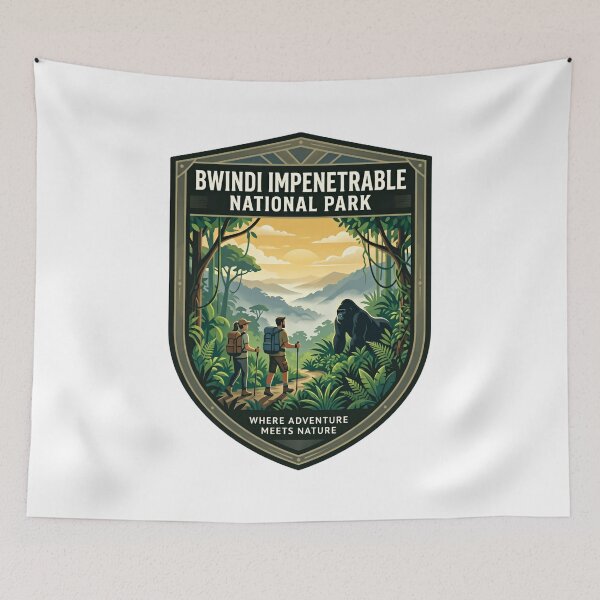 Item preview, Bwindi Impenetrable National Park Where Adventure Meets Nature Uganda Gorilla Trekking Travel designed and sold by Simsimah26Parks.
