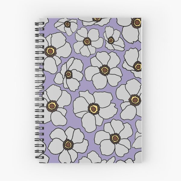 Item preview, Modern Poppy Flowers On Lavender  designed and sold by Phat Dog Designs .
