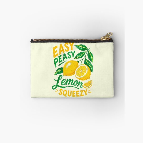 Item preview, Easy Peasy Demons Squeezy | Funny Lemon Watercolor Illustration designed and sold by Islabonita..