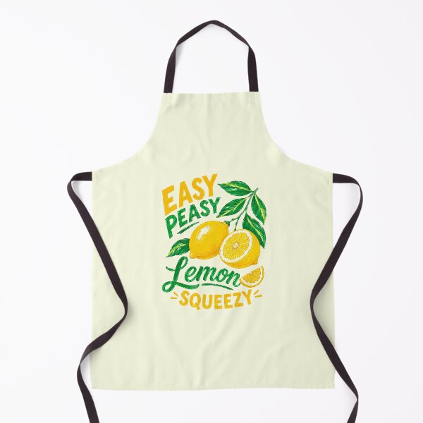 Item preview, Easy Peasy Demons Squeezy | Funny Lemon Watercolor Illustration designed and sold by Islabonita..