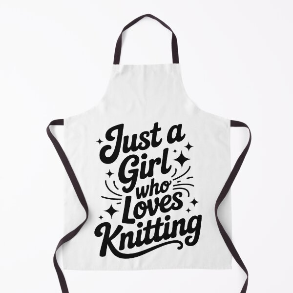 Item preview, just a girl who loves knitting designed and sold by jkrphoto.