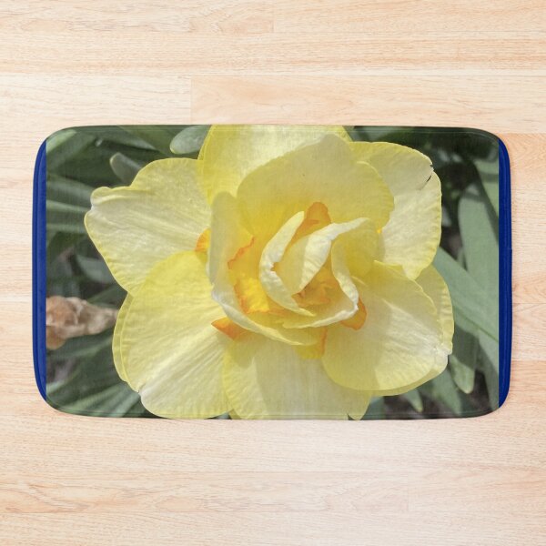 Item preview, Double Daffodil Yellow and Orange Narcissus Flower designed and sold by greyforaday.