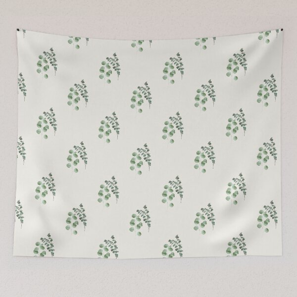 Item preview, Watercolor Eucalyptus Pattern | Green Botanical Seamless Elegant designed and sold by Dino-Lune.