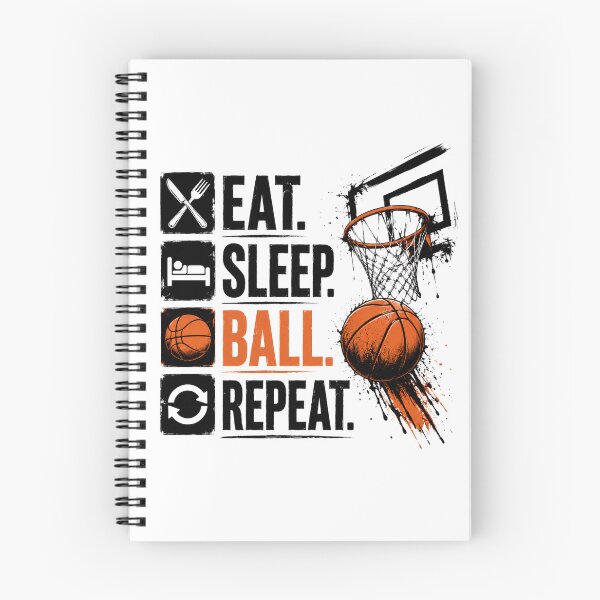 Item preview, Eat Sleep Ball Repeat designed and sold by 92Threads.