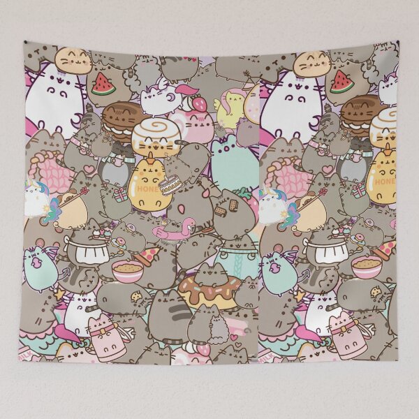 Item preview, cute pusheen designed and sold by daenarys123.