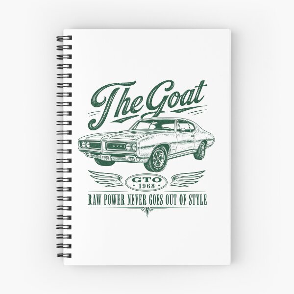 Item preview, Pontiac GTO 1968 The Goat Vintage Muscle Car Print designed and sold by NullSpacePrints.