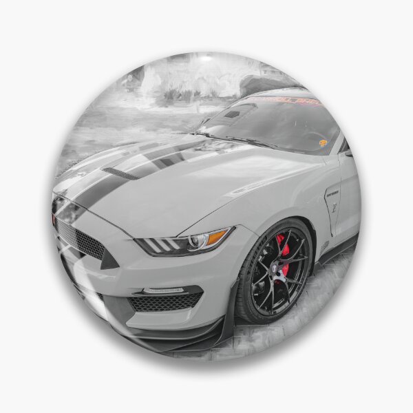 Item preview,  2020 Ford Shelby Mustang GT350 Twister Orange Muscle Car 3/4 Profile Art designed and sold by RichFrancoCars.
