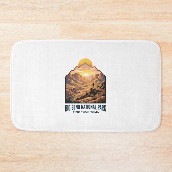 Item preview, Big Bend National Park Find Your Wild Hiker Adventure Travel designed and sold by Simsimah26Parks.