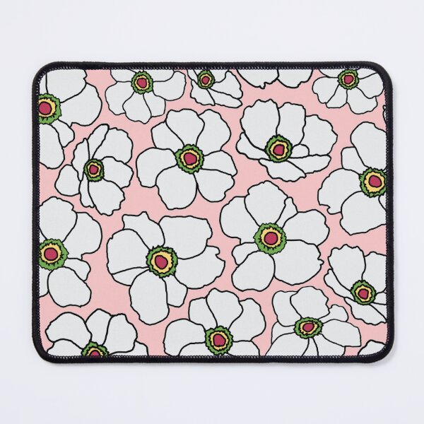 Item preview, Modern Poppy Flowers On Pink designed and sold by Phat Dog Designs .