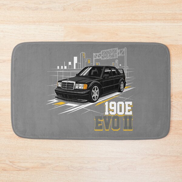 Item preview, The Front of a Mercedes Benz 190E AMG Evolution II Classic Car Lovers Gift designed and sold by FernaRoje.
