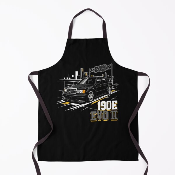 Item preview, The Front of a Mercedes Benz 190E AMG Evolution II Classic Car Lovers Gift designed and sold by FernaRoje.