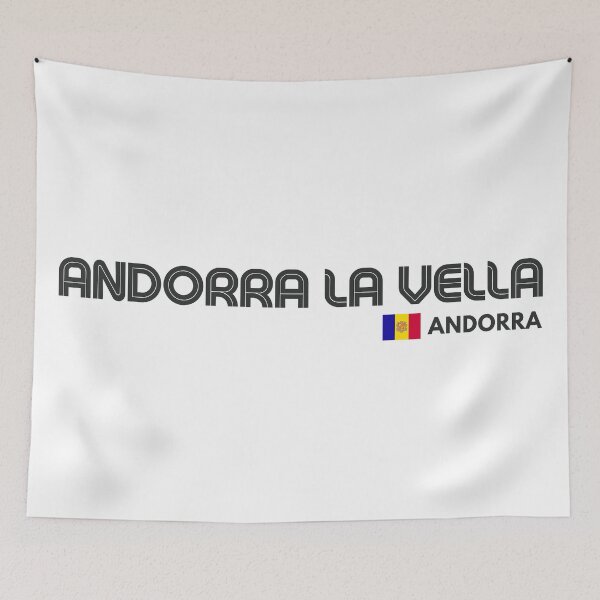 Item preview, Andorra la Vella - Andorra designed and sold by Sketch-Shack.