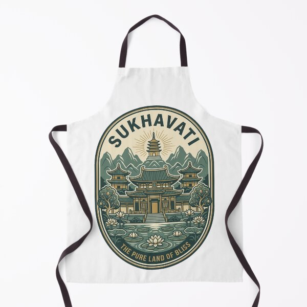 Item preview, Sukhavati Buddhist Pure Land Bliss Vintage Temple designed and sold by k3rstman1.