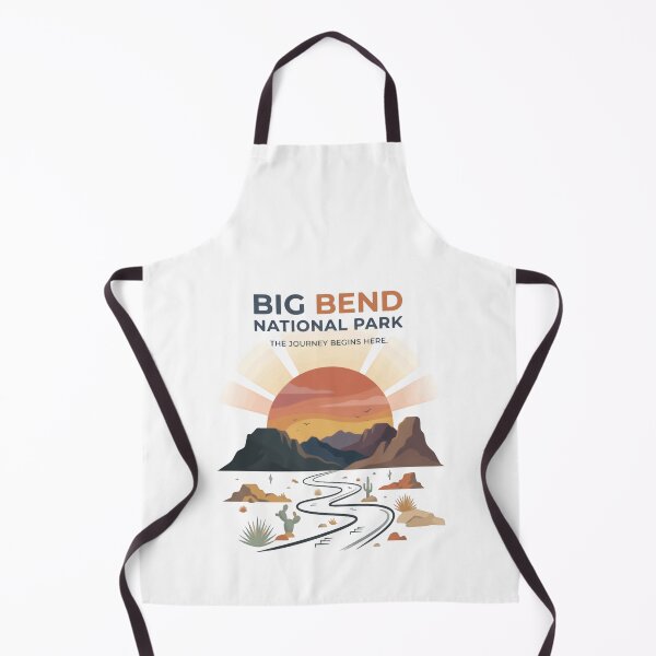 Item preview, Big Bend National Park The Journey Begins Here Travel Adventure Outdoor Enthusiast designed and sold by Simsimah26Parks.