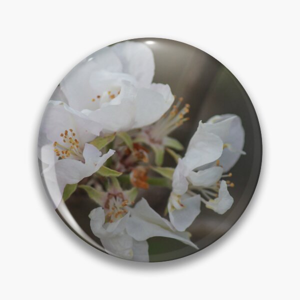 Item preview, Delicate White Blossom On Branch With Soft Spring Bokeh Background designed and sold by Nmallia.