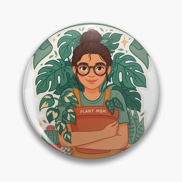 Item preview, Plant Mom Sticker – Crazy Plant Lady Funny Botanical Decal designed and sold by medel12.