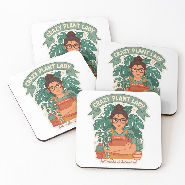 Item preview, Plant Mom Sticker – Crazy Plant Lady Funny Botanical Decal designed and sold by medel12.